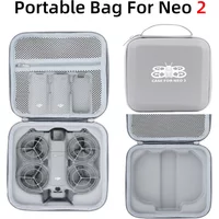 Portable Travel Handbag for DJI Neo 2 Anti-Scratch Dustproof Shockproof Drone Body & Batteries Accessories Organizer