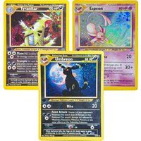 Vintage PKM TCG Neo Discovery N2 Holo Rare PROXY Cards Set 14Pcs Espeon Umbreon Tyranitar Ptcg Collectible Card Holiday Gift