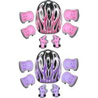 AliExpress BraceTop 7Pcs/Set Kids Ages 3-10 with Wrist Guard and Knee Pads Elbow Pads Adjustable Protective Gear for Toddler Skating Cycling Scooter