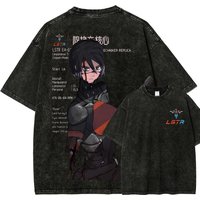 Signalis Year round clothing New Model Washed T-shirt Anime Lover Unisex Oversized high quality Y2k Short Sleeves Classic soft