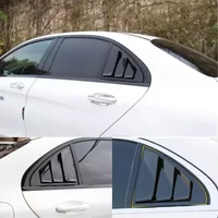 For Benz C-Class W205 2015 2016 2017-2021 Year Windows Louver Body Kit Accessories