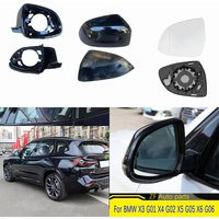 Car Side Wing Mirror Frame For BMW X3 G01 X4 G02 X5 G05 X6 G06 Replacments Parts Car Accessories Exterior Housing Trim Caps Auto