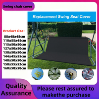 Patio Swing Cover Chair Bench Replacement Cover 600D Upgraded Thicken Oxford Fabric Porch Swing Seat Covers for Outdoor Garden