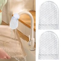 Disposable Faucet Water Filter Cotton Bag, Universal Tap Water Purifier for Removing Sediment Anti-Splash Kitchen Tools