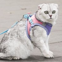 Cat Harness Leash Dog Pet Tactical Outdoor Waterproof Explosion-Proof Multi-Function , Durable Pet Gear for Hiking & Training