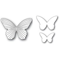 Butterfly Background Metal Cutting Dies for New Arrivals 2022 Scrapbooking Valentine's Day Frame Card Craft Supplies No Stamp