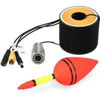 1200TVL Underwater Fishing Camera 12 LED Night Vision Waterproof Fish Shape Boat Ice Fishing Camera Accessories 15/ 50m Cable