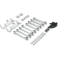 Metal Upgrade Fixed Tie Rod Rear Axle Servo Mount For MN 1/12 D90 D91 D96 MN98 99S RC Car Parts