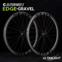 AliExpress ELITEWHEELS EDGE Gravel Wheels Ultralight 1356g Wing 20 Spoke For Racing Bike Road Disc Carbon Wheelset RIM Depth 45mm
