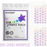 80/240/400pcs acne patches, water-based gel non irritating, suitable for all skin types. Brand: HITWORKER