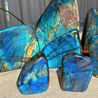 1pc Labradorite Decoration, labradorite raw slab Labradorite multi slab, Labradorite Crystal, Rare Large Flashy Rainbow Polished