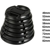 10 Pieces DSLR SLR Camera Lens Cap Protective Cover 49mm 52mm 55mm 58mm 62mm 67mm 72mm 77mm 82mm (Provide Choose)