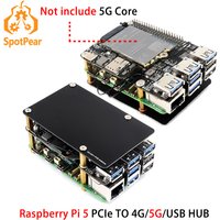 Raspberry Pi 5 PCIe to M.2 4G/5G USB 3.2 HUB For SIMCom Quectel 4G/5G Modules