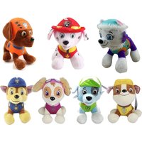Paw Patrol Plush Toy Action Figure Ryder Marshal Zuma Everest Cartoon Model Plush Toy Children's Birthday Party Gif