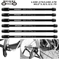 AliExpress enlee MUQZI Mountain Road Bike Trainer Thru Axle Adapter Conversion Kit Shaft Bike Wheels Quick Release Skewers M12-1.0/1.5/1.75