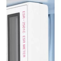 1Set ESR2501C Capacitor ESR DCR Tester Test In Circuit Capacitance Meter With Test Leads Clip Battery Electrical Circuit Testers