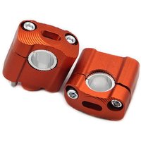 AliExpress NONE CENJITION CNC Billet Handlebar Clamp & Riser Mount Adaptor for 22mm/28mm Fat Bars, Fits Pit Dirt Bike, Racing Motorcycle,