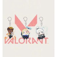 VALORANT Anime KeyChain Phoenix Jett Sova Men Key Chain for Women Cartoon Creative Game Figure Acrylic Keyring Pendant Gifts