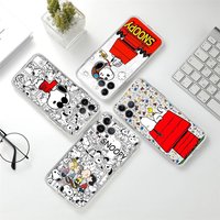 Cute Cartoon S-Snoopys Phone Case For IPhone 17 16 14 11 12 13 15 Pro Max 14 Plus 17 Air Cover