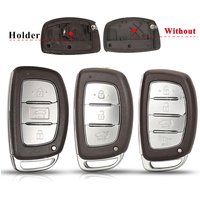 jingyuqin Remote Car Key Shell Cover For Hyundai Creta Mistra Elantra Verna Tucson ix25 IX35 Smart Key Case With Blade Smart Key