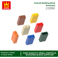 Wange 50Pcs/lot 22886 Brick 1x2x3 Building Blocks Moc Color Accessories Compatible with Brick DIY Spare Parts Toy Gift