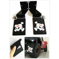 Stainless Steel Frame Rubber Rear Mud Flaps for UDR Unlimited Desert Racer Traxxas 1/7 RC Upgrades