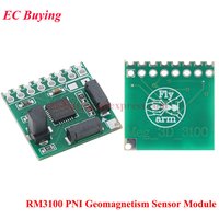 PNI RM3100 Geomagnetism Sensor Module Triaxial Magnetic Field Sensors 3-Axis Electronic Compass Magnetometer SPI I2C Interface