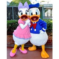 Cosplay Donald Duck Mascot Set Classic Cartoon Characters Advertising Event Party Adult Cosplay Costume Disney Birthday Gift