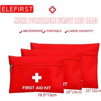 Mini Waterproof Portable Outdoor First Aid Kit EVA Bag For Emergency Treatment For Home Travel Hiking Fishing Sports Wound Treat