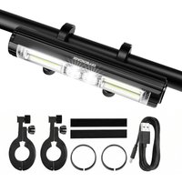 AliExpress OFFBONDAGE 1700LM Bicycle Light Bike Front Light MTB Lamp Waterproof USB Digital Display Bike Headlight Flashlight Ultra-light
