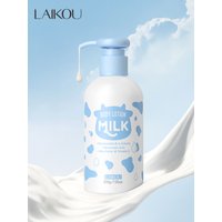 LAIKOU Milk Body Lotion 200g Deep Hydrating Smoothing Nourishing Shea Butter Daily Body Moisturizer