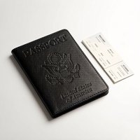Passport Holder Cover Wallet Travel Essentials RFID Blocking Leather Card Case International Travel Must Haves Travel Accessorie