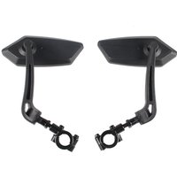 AliExpress NONE Universal Motorcycle Accessories Bike Scooter Handlebar Mirrors Rear View Mirror Rotating Back Sight Side Rearview Cafe Racer