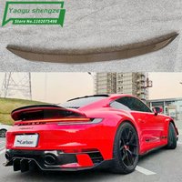 Rear Trunk Lip Roof Spoiler Wing Fits For Porsche 911 992 992.1 2019 2020 2021