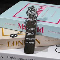 Spicy XOXO Stainless Steel Bookmark with XOXO Charm Spicy Book Lover Book Accessory Dark Romantic Gift for Women