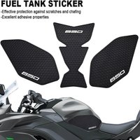 Naklejka ochronna na zbiornik paliwa motocykla do Ninja 650 Z650, naklejka na kolana, poprawiająca przyczepność, boczna naklejka