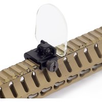 Tactical Flip Up 20mm Scope Mount Transparent Bulletproof Lens Protector Cover Airsoft Riflescope Red Dot Sight Accessories