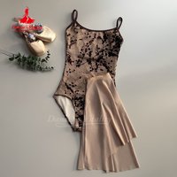 Ballet Dance Leotard for Women Advanced Elegance Slimming Gymnastics Clothing Girls' Bodysuit Yoga Clothes Adult Dancing Tops