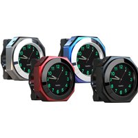 AliExpress NONE KEBIDUMEI 22-28cm Motorcycle Aluminum Alloy Clock Waterproof Handlebar Mount Quartz Watch For Bicycle Motorbike Car Accessories