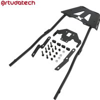 Artudatech REAR RACK TUBE TYPE BLACK TOP CARRIER FOR KAWASAKI Z900 2017 2018 2019 2020 2021 2022 2023