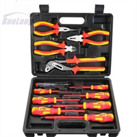 12/13pcs VDE Insulated Tool Set New Energy Auto Repair Multi-functional Electrician Pliers Screwdriver Strong Magnetic