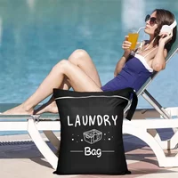 High Density Laundry Bag Outdoor Travel Clothes Shoes Storage Bag Waterproof Durable Washing Bag Fitness Dirty Clothes Pouch New