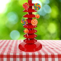 Lollipop Holder Cake Tabletop Display Rack Stand Display Rack for Parties Shops PP Material Candy Stick Tabletop