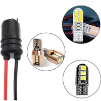 T10 W5W Car Wedge Light Bulb Socket Connector Holder Extension LED Lamp Bulb Base Holder Replacement Car Parts