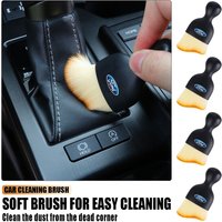 Car Interior Dust Sweeping Soft Brush Auto Washing Tool For Ford Focus Mk2 MK3 MK7 MK4 Fiesta Ranger Mustang Kuga Mondeo STLine