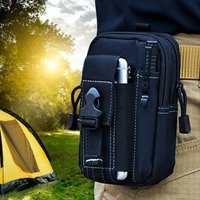 Tactical Molle Belt Pouch Military Waist Bag EDC Tool Organizer Phone Holster Holder For Men Outdoor Hiking Camping Hunting Gear