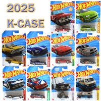 Genuine Hot Wheels Vehicle 1:64 Audi Volkswagen Bus Car Model Romeo Ferrari Ford Dodge Honda Chevroletor Toys for Boy Auto Alloy