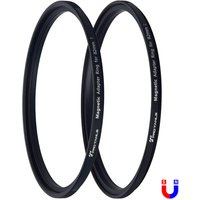Magnetic Filter Conversion Kit 67mm/72mm/77mm/82mm Magnetic Adapter Rings for Filters and Lenses
