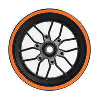 A79E-Front Wheel Replacement Parts For KUGOO KIRIN Kukirin G2 MAX Electric Scooter Accessories Wheel Hub
