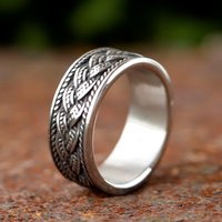 2024 Vintage Odin Norse Viking Rings For Men Fashion Stainless Steel Celtic Knot Rings Retro Couple Amulet Jewelry Drop shipping